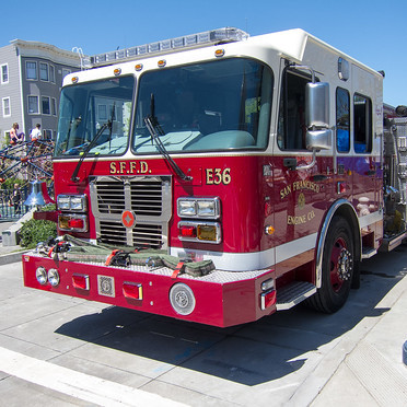 San Francisco fire truck